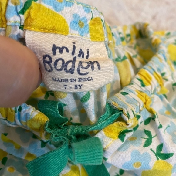 Mini Boden pear top 7/8 - Picture 3 of 3